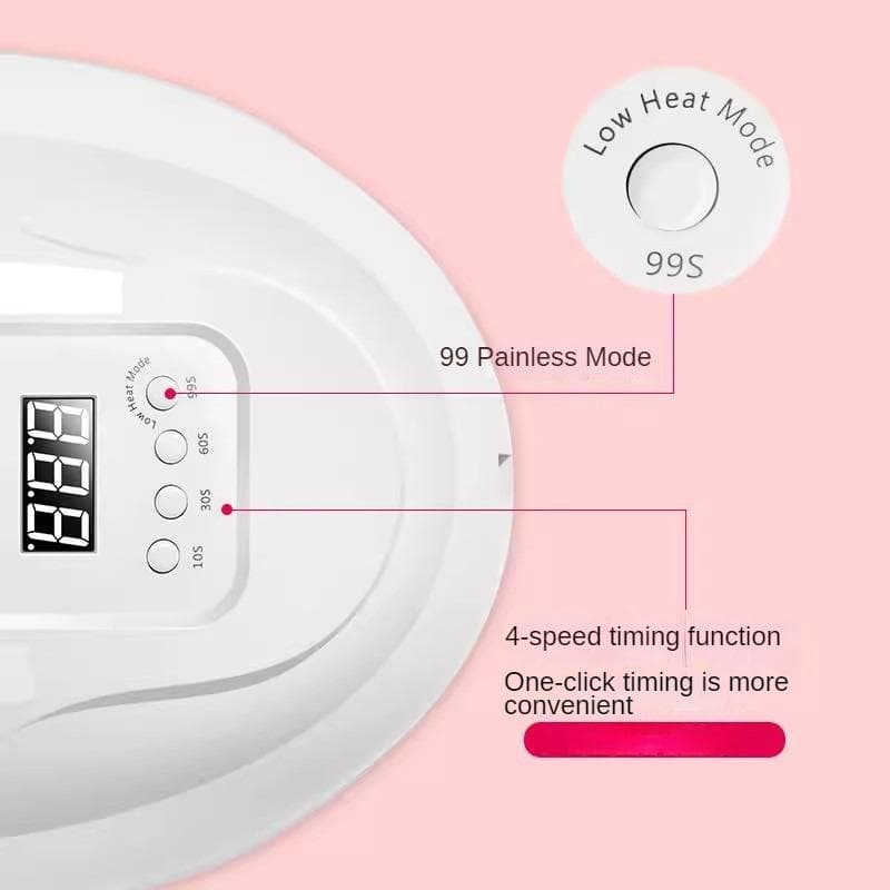 UV light UV led nail lamp 120wt 54wt 6wt Fast Curing Dryer