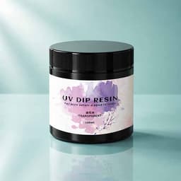 Uv Dip Resin Crystal Clear resin for Jewelry Making & DIY Crafts