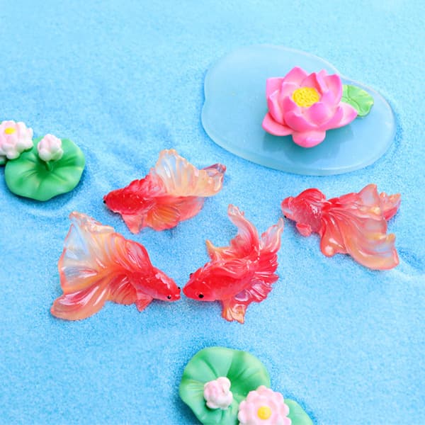 Mini Goldfish DIY Craft Decoration